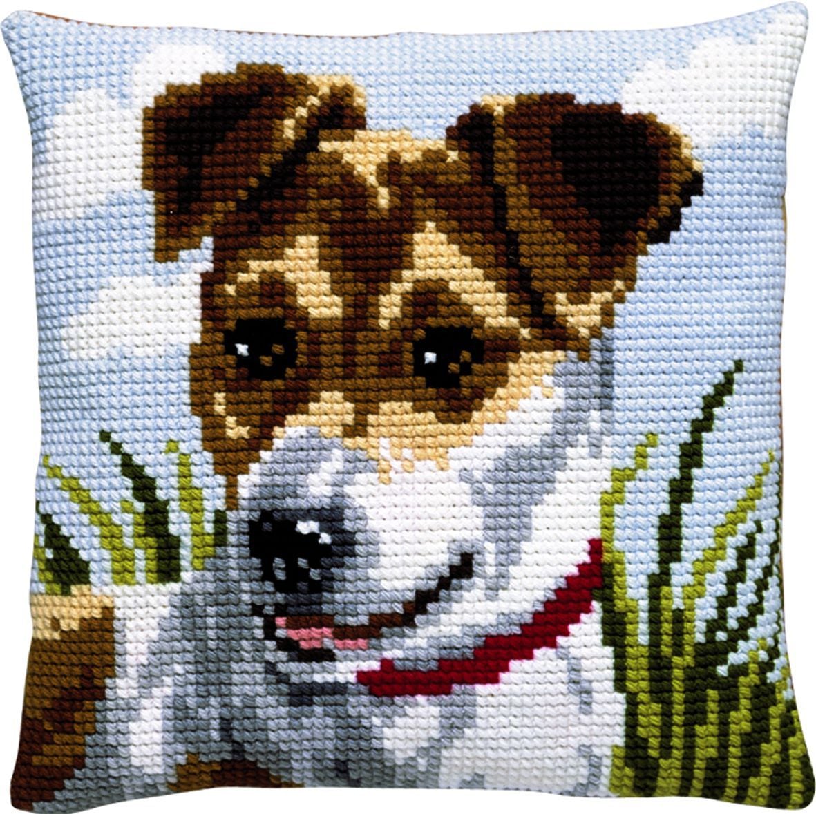 003096 - PAKO 40X40 cm CUSHION KIT JACK RUSSELL