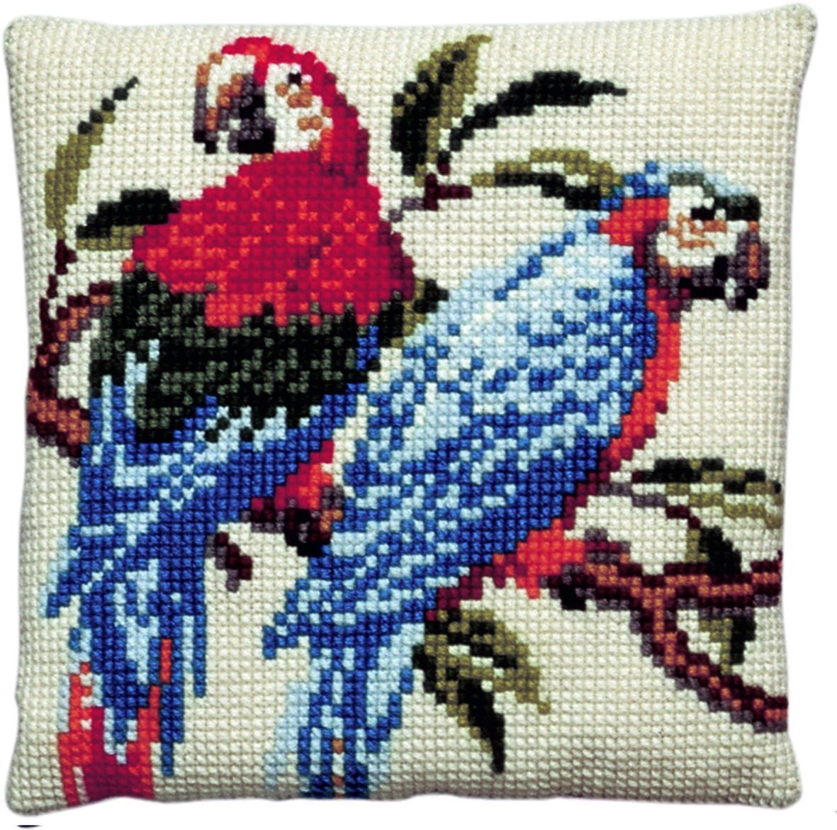 003105 - PAKO 40X40 cm CUSHION KIT PARROT
