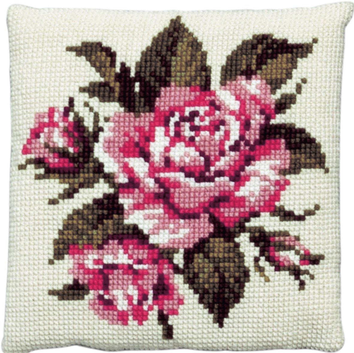 003120 - PAKO 40X40 cm CUSHION KIT ROSES