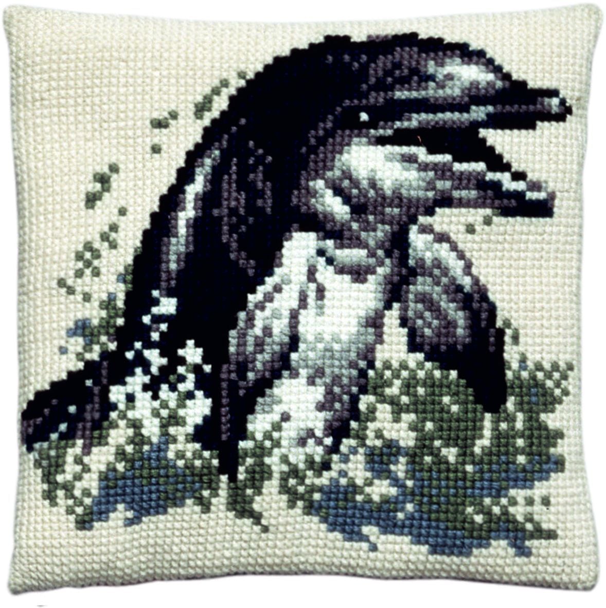 003125 - PAKO 40X40 cm CUSHION KIT DOLPHIN