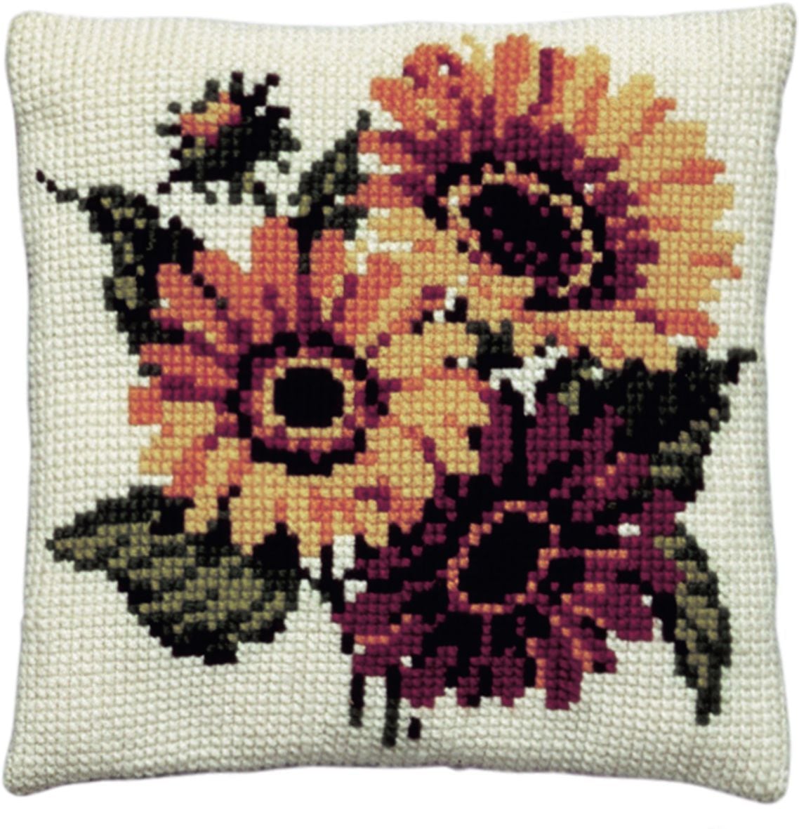 003127 - PAKO 40X40 cm CUSHION KIT SUNFLOWER