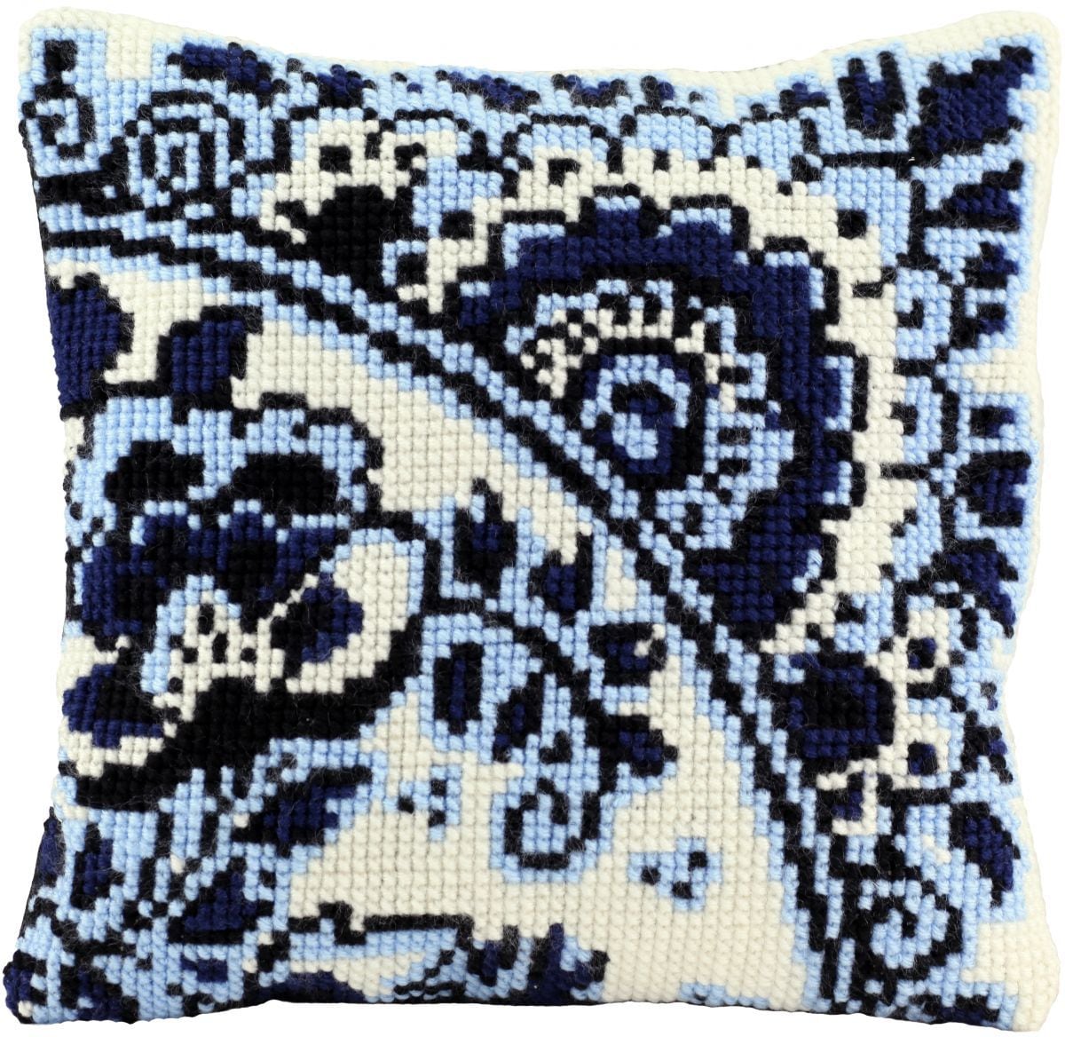 003137 - PAKO 40X40 cm CUSHION KIT BLUE WHITE