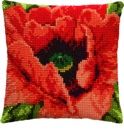 003207 - PAKO 40X40 cm CUSHION KIT POPPY