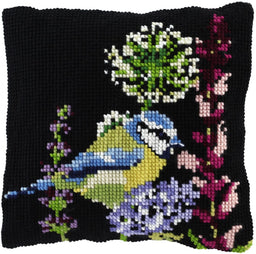003286 - PAKO 40X40 cm CUSHION KIT BLUE TIT