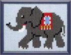 027029 - PAKO 18X24cm CROSS STITCH ELEPHANT
