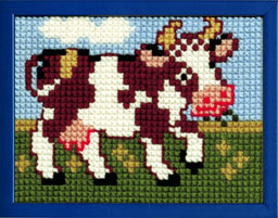 027041 - PAKO 18X24cm CROSS STITCH COW
