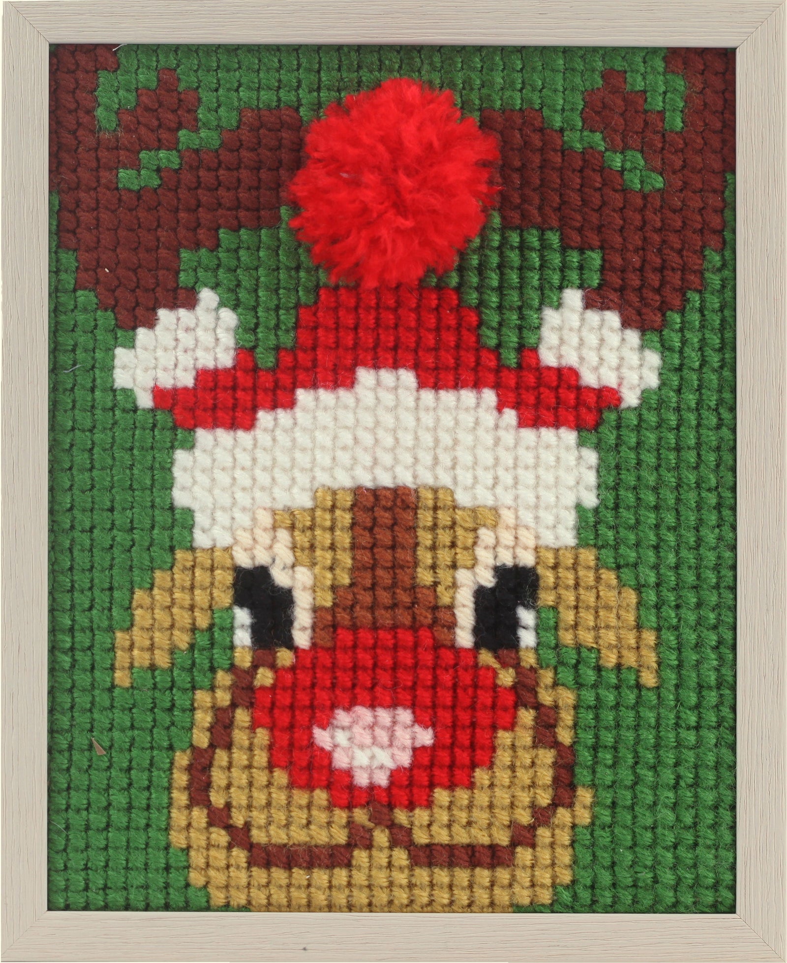 027060 - PAKO 18X24cm CROSS STITCH REINDEER