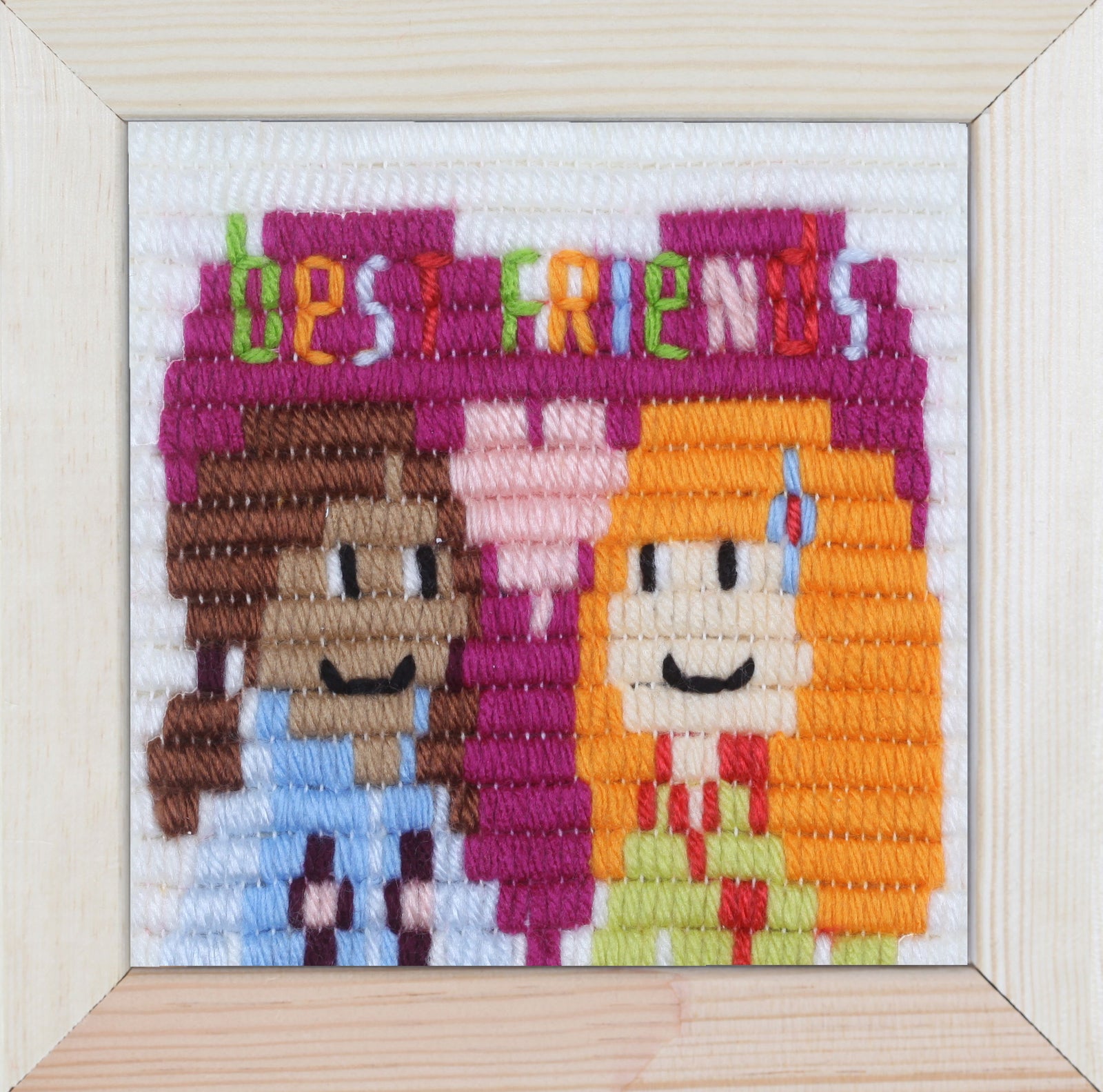 079731 - PAKO 15X15CM LONG STITCH BEST FRIENDS