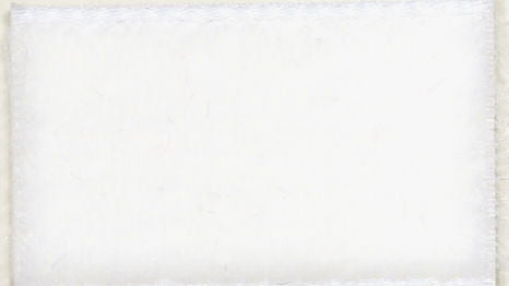 1025-16-9401-5 - BERISFORD VELVET RIBBON 16mm WHITE 5 MTRS