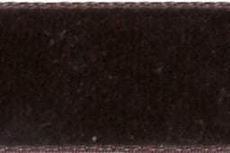 1025-16-9429-5 - BERISFORD VELVET RIBBON 16mm 9429 CUBAN BROWN 5 MTRS