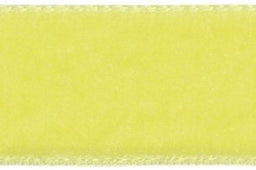 1025-16-9452-5 - BERISFORD VELVET RIBBON 16mm CITRON  16mm 5 MTRS