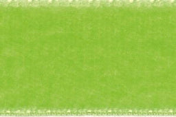 1025-16-9527-5 - BERISFORD VELVET RIBBON 16mm 9527 APPLE GREEN 5 MTRS