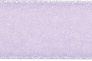 1025-16-9628-5 - BERISFORD VELVET RIBBON 16mm 9628 LILAS CLAIR 5 MTR