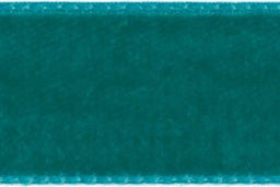 1025-16-9654-5 - BERISFORD VELVET RIBBON 16mm 9654 PETROL 5 MTRS