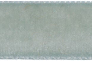 1025-16-9702-5 - BERISFORD VELVET RIBBON 16mm SILVER 5 MTRS