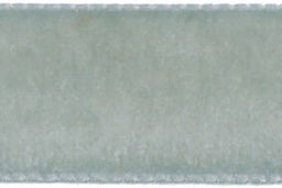 1025-16-9702-5 - BERISFORD VELVET RIBBON 16mm SILVER 5 MTRS