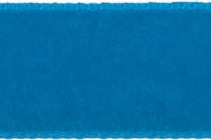 1025-36-9197-5 - BERISFORD VELVET RIBBON 36mm VENETIAN BLUE 5 MTR