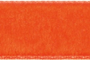 1025-50-9601-5 - BERISFORD VELVET RIBBON 50mm CAPUCINE 5 MTR