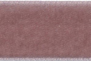 1025-9-9263-5 - BERISFORD VELVET RIBBON 9mm COLONIAL ROSE 5M