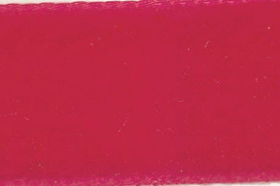 1025-9-9629-5 - BERISFORD VELVET RIBBON 9mm 9629 RED (ROUGE) X 5 MET