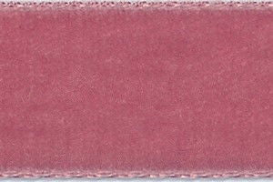1025-9-9645-5 - BERISFORD VELVET RIBBON 9mm 9645 ALT ROSE 5M