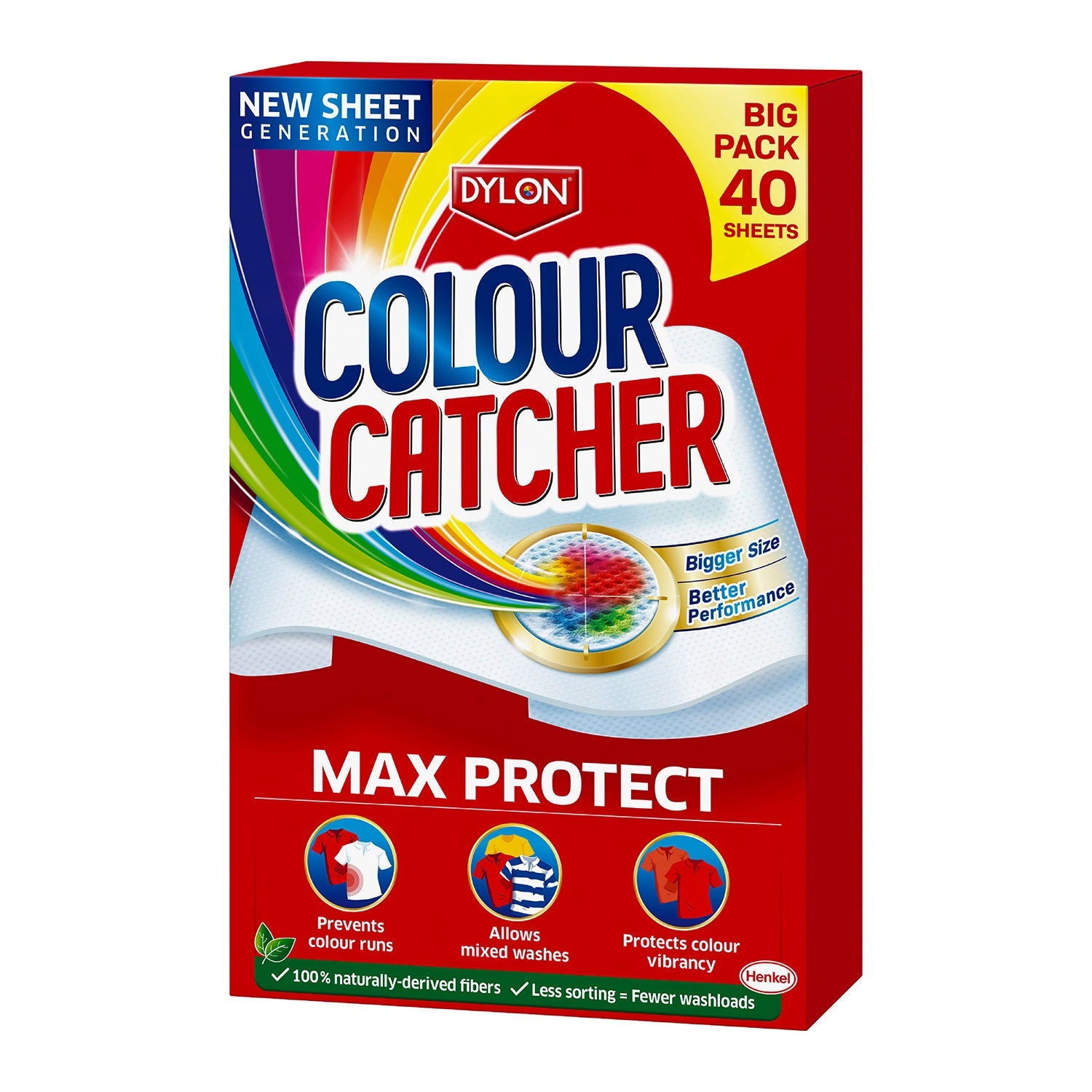 11153  DYLON COLOUR CATCHER MAX PROTECT 40 SHEETS TO A BOX
