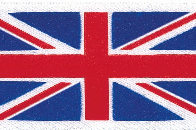 11523-25 - BERISFORD RIBBON UNION JACK 25mm
