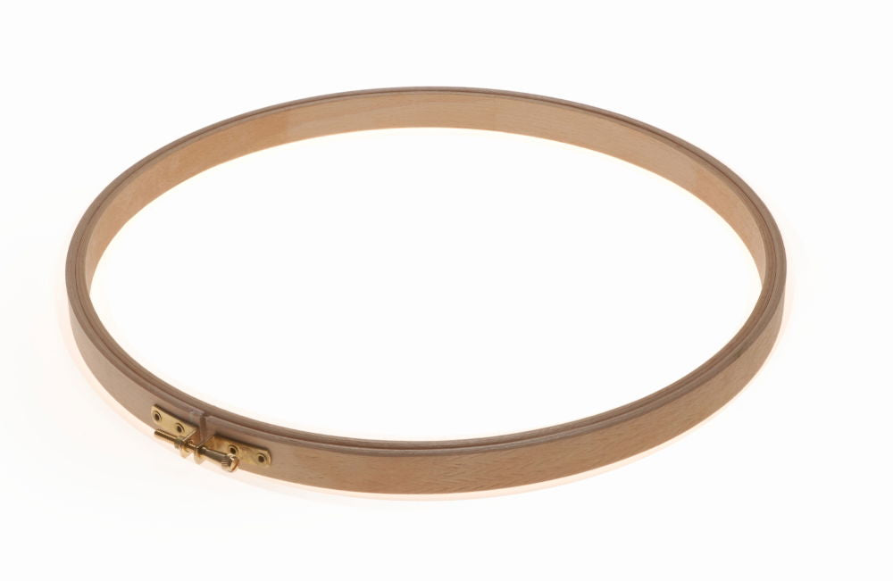 1220 - 30cm x20mm DEEP WOOD HOOP (Beech) (Elbesee)