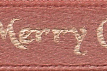 12330-25-13 - BERISFORD MERRY CHRISTMAS 25mm COL 13 ROSE GOLD