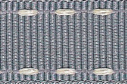 1339-15-16 - BERISFORD  STITCH GGRAIN 15mm 16 GREY/IVORY 15M