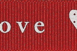 13493-15-4 - BERISFORD ALL MY LOVE 15mm 4 RED/IVORY 20M