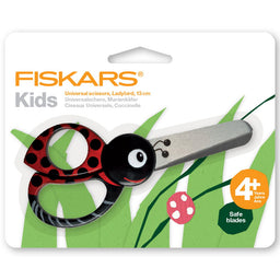 1381 - 1004612 FISKARS CHILDRENS SCISSORS LADYBIRD 13cm