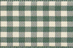 1438-25-2 - BERISFORD NATURAL GINGHAM 25mm COL 2 GREEN 20M