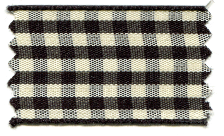 1438-10-6 - **BERISFORD NATURALGINGHAM 10mm COL 6 BLACK  20M