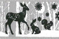 14568-25-4 - BERISFORD WOODLAND ANIMALS 25mm COL4 GREY 20M
