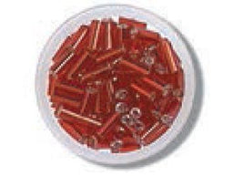 150-03 - **TRIMITS BUGLE BEADS - RED 8GMS