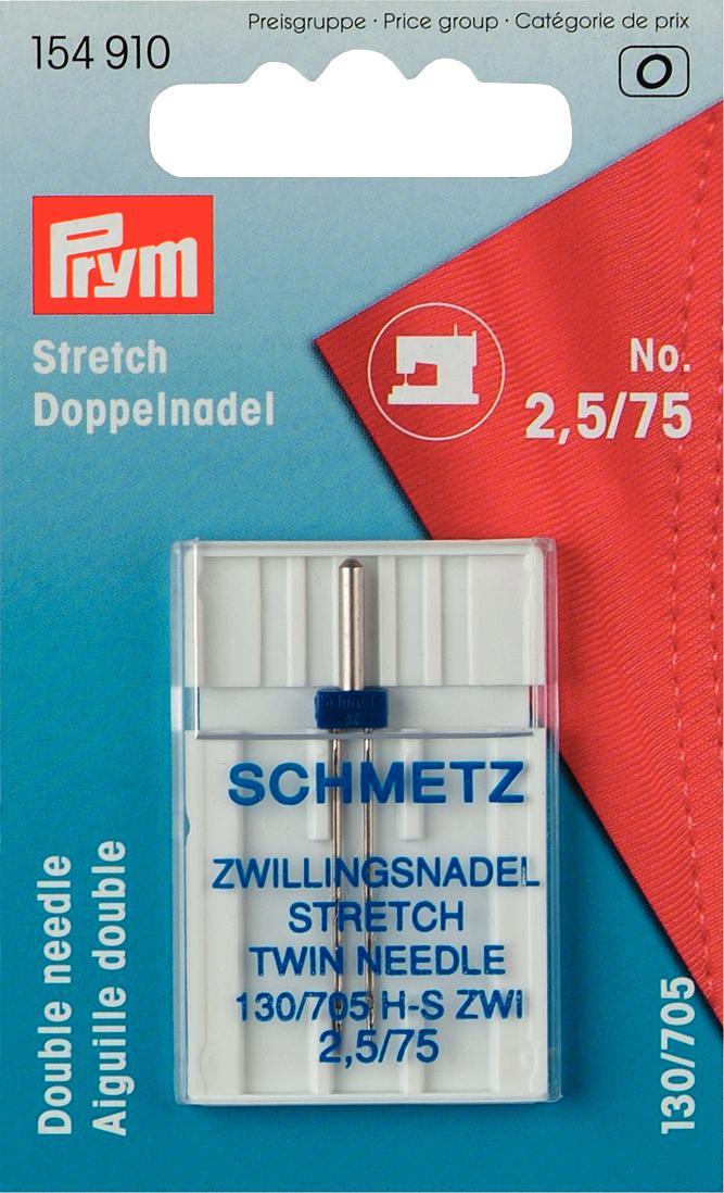 P154910  Double Machine Needle stretch 75/2.5 Sys. 130/705 x 1pc