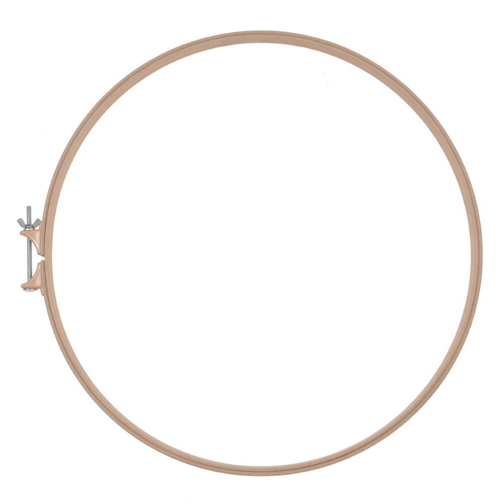 1820 - 45cm DIA X 20mm DEEP QUILTING HOOP (Beech) (Elbesee)