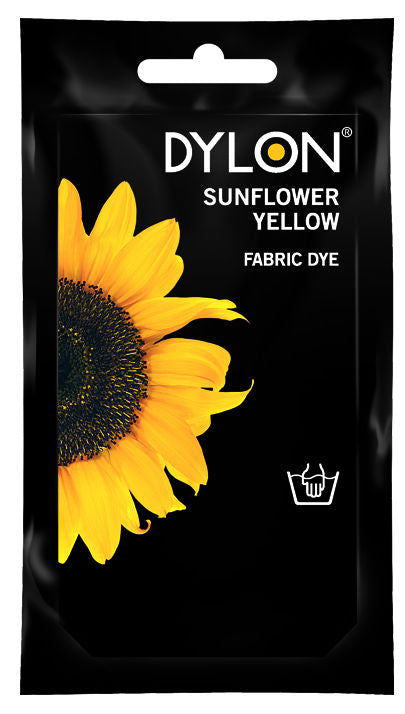 2044030  DYLON HAND DYE SUNFLOWER YELLOW 50g pack