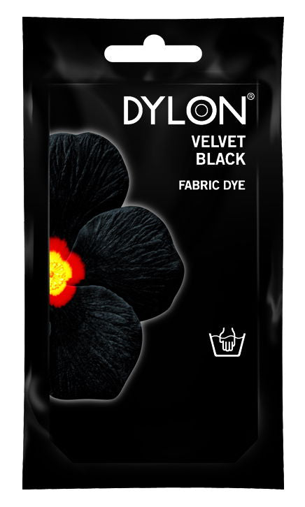 2044038  DYLON HAND DYE INTENSE BLACK 50g pack