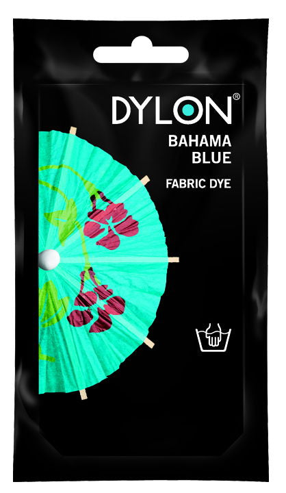 2044040  DYLON HAND DYE PARADISE BLUE (Bahama) 50g pack