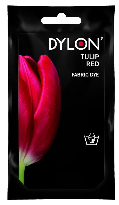 2044046  DYLON HAND DYE TULIP RED 50g pack