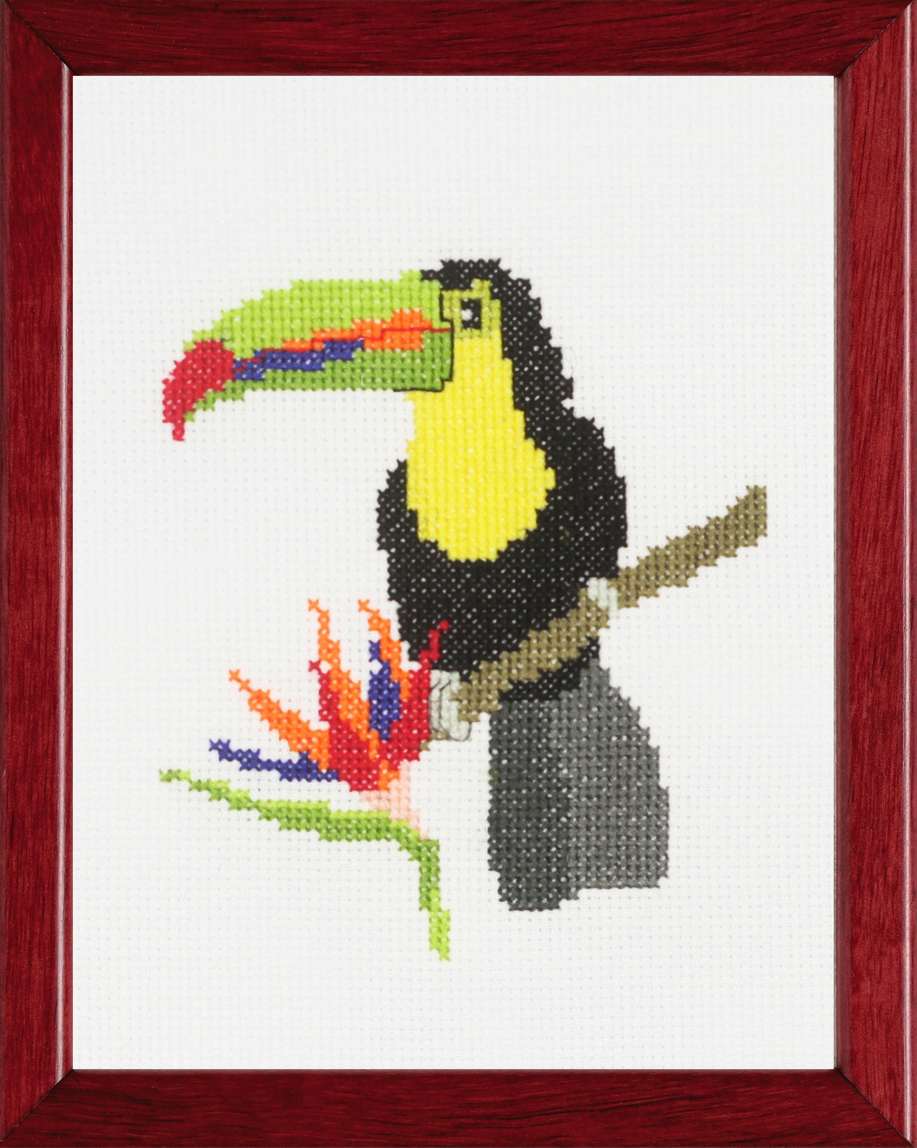 210801 - PAKO 13X17cm TOUCAN COUNTED CROSS STITCH KIT