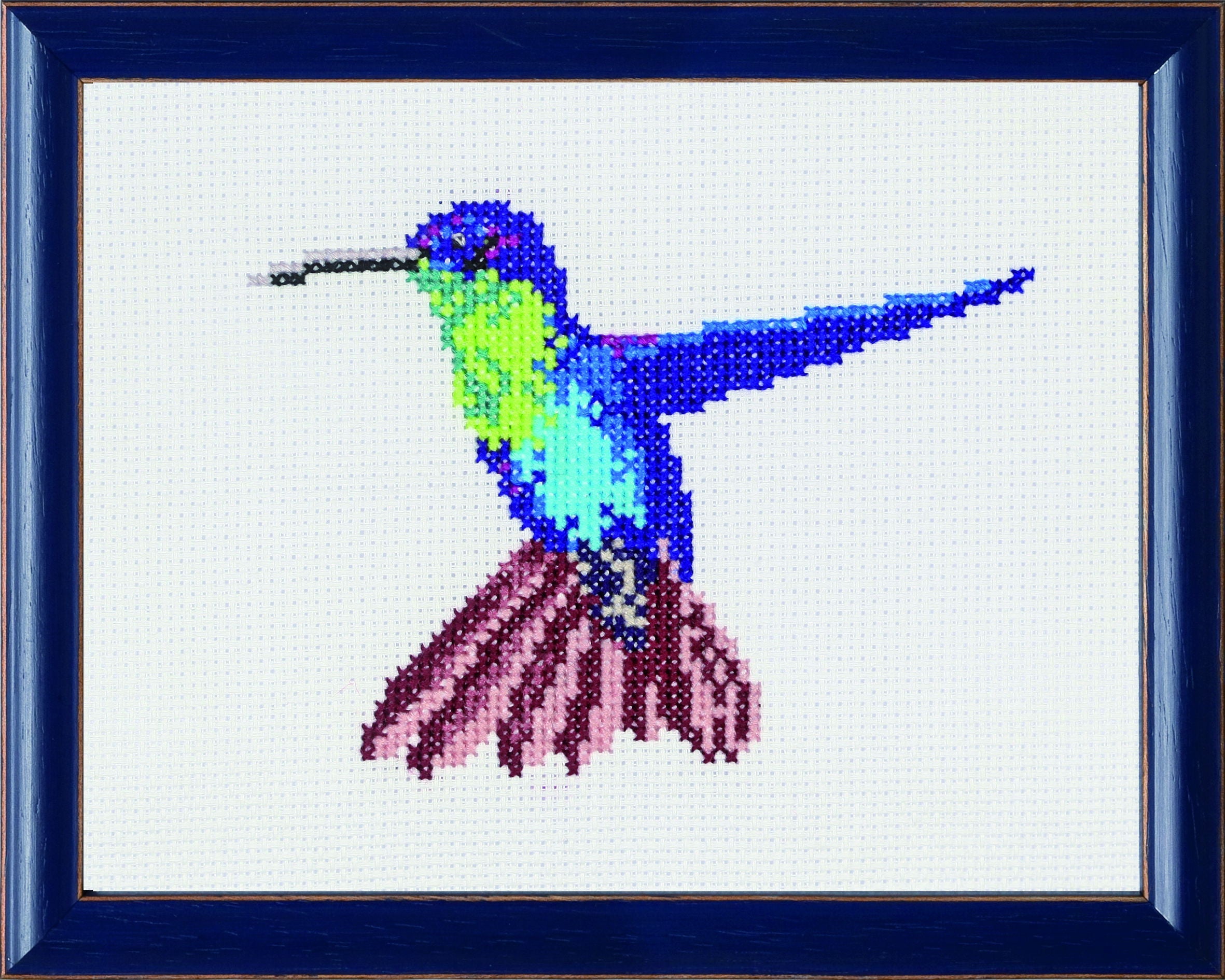 210802 - PAKO 13X17cm HUMMINGBIRD COUNTED CROSS STITCH KIT