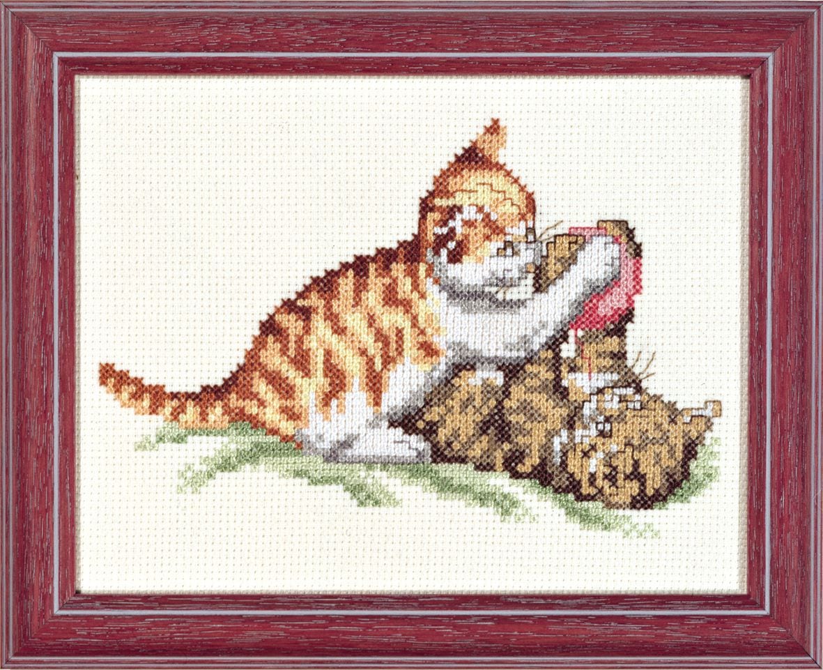 210819 - PAKO 13X17cm CATS COUNTED CROSS STITCH KITS