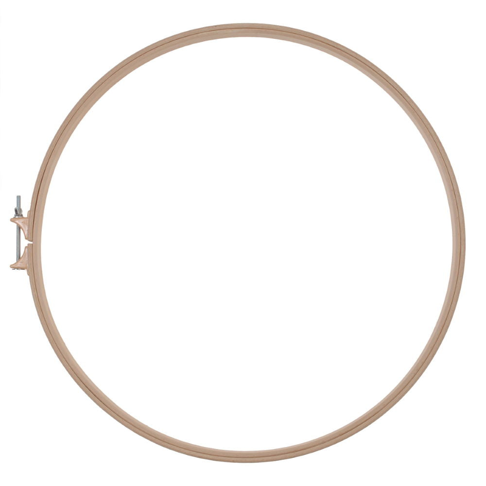 2120 - 53cm DIA X 20mm DEEP QUILTING HOOP (Beech) (Elbesee)