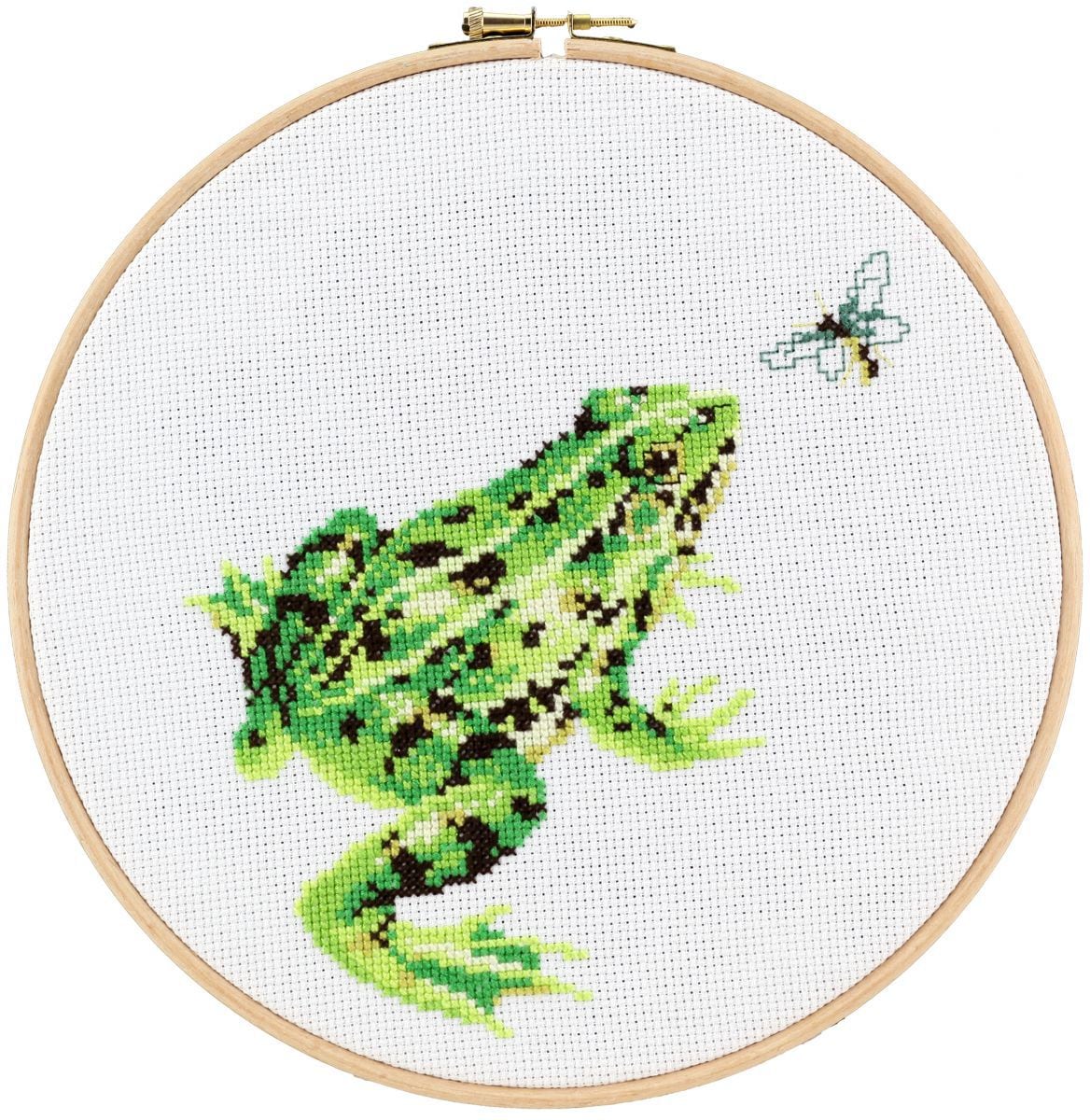 212351 - PAKO 22cm FROG COUNTED CROSS STITICH KIT