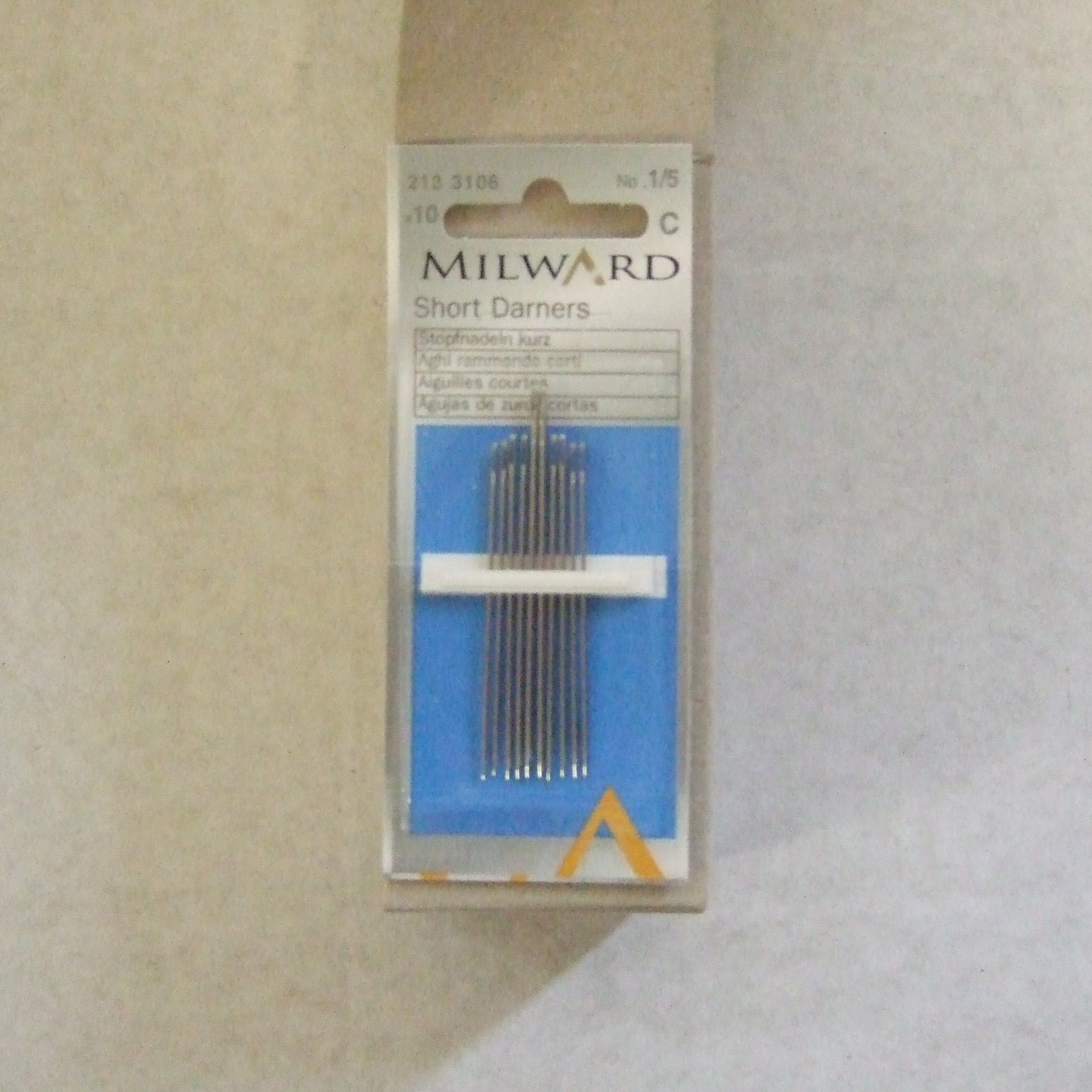 2133106  **MILWARD SHORT DARNERS NO. 1-5 BLS (10)