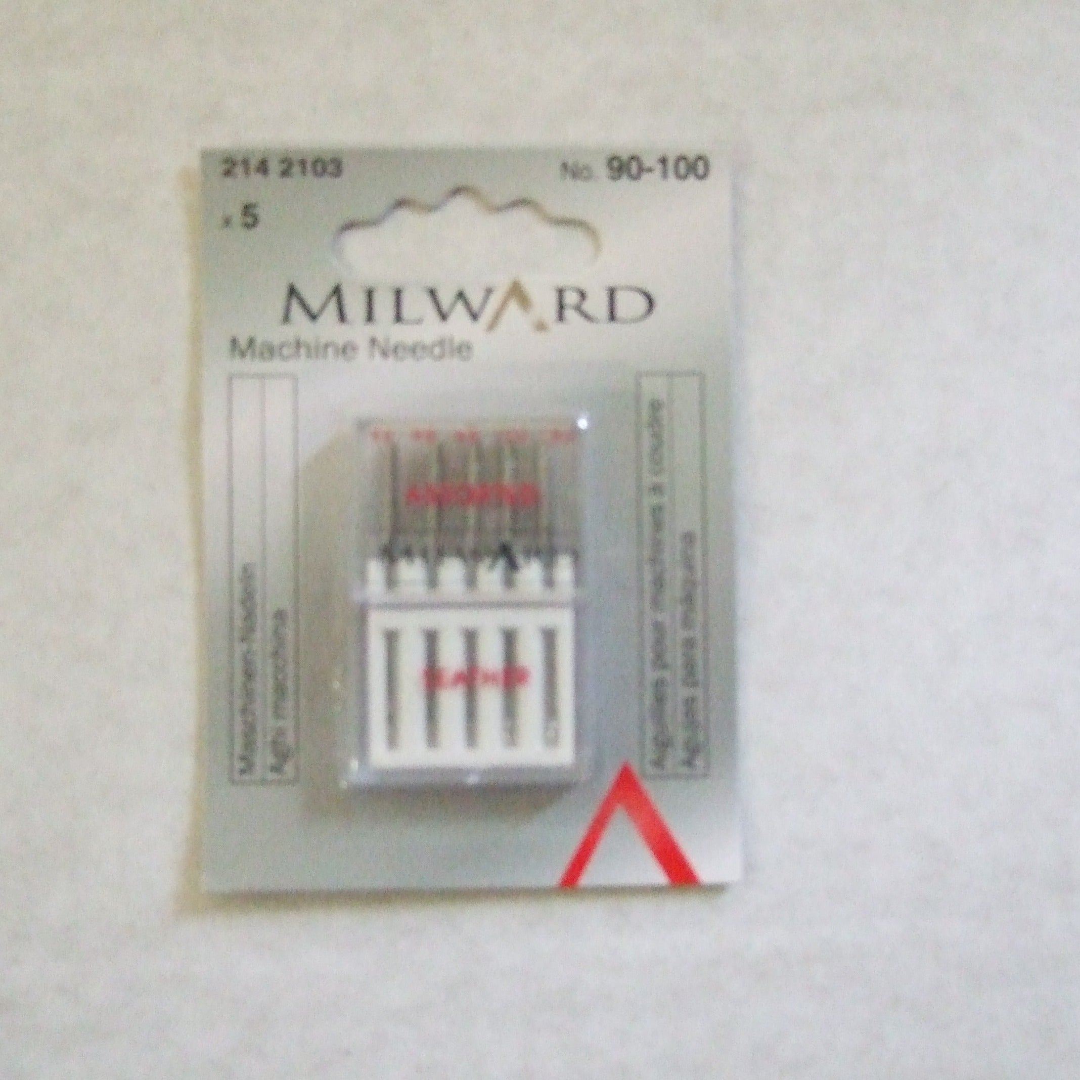 2142103  **MILWARD SEW M/NEEDLE LEATHER 90/100