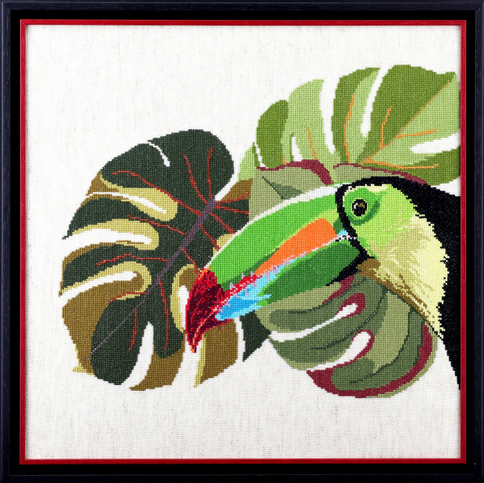 219261 - PAKO 45X45cm TOUCAN COUNTED CROSS STITCH KIT